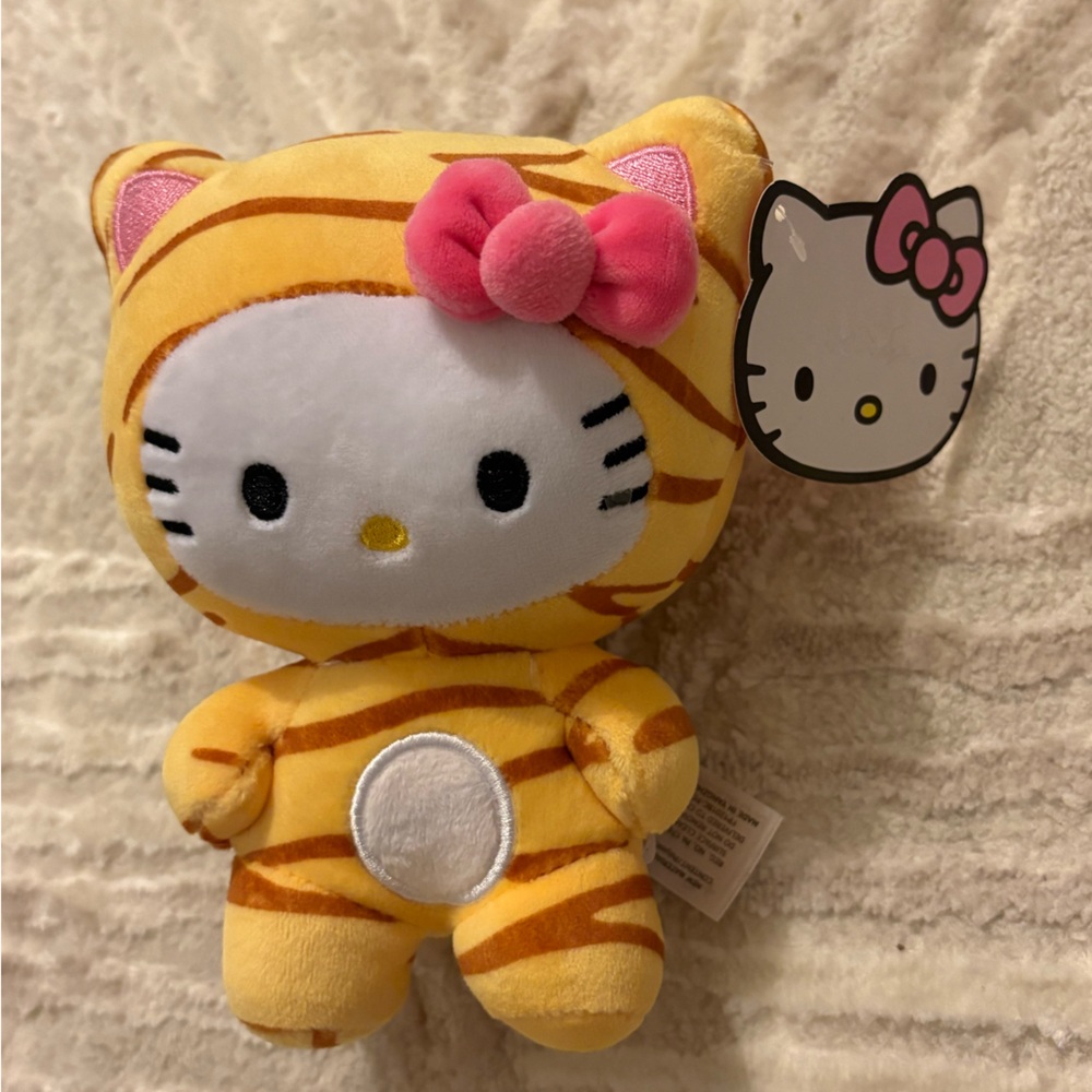 NEW Hello Kitty Dressed as a Tiger Plush